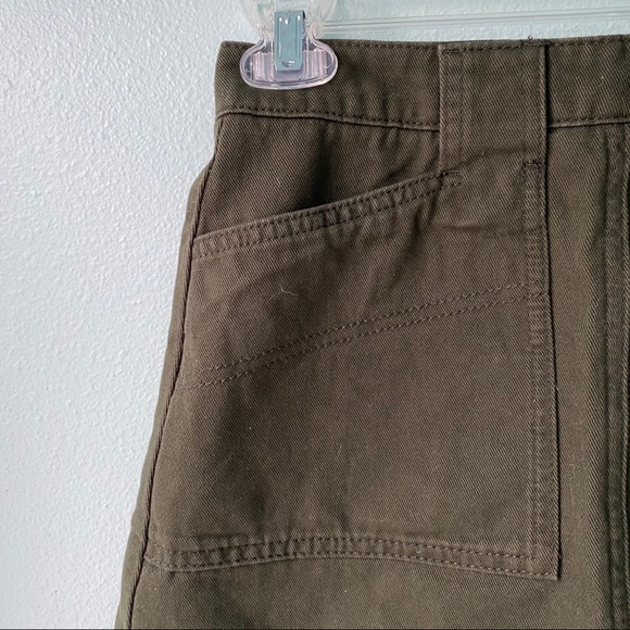 Olive BDG A Line Denim Skirt - Picture 4 of 4